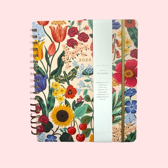 Bundle of Rifle Paper Co. Colorful Floral Planner Collection - Picture 5 of 5